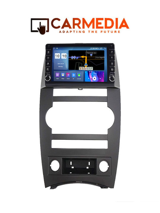 Carmedia Auto-Audiosystem für Jeep Kommandant 2007-2009 (Bluetooth/USB/WiFi/GPS/Apple-Carplay/Android-Auto) mit Touchscreen 9"