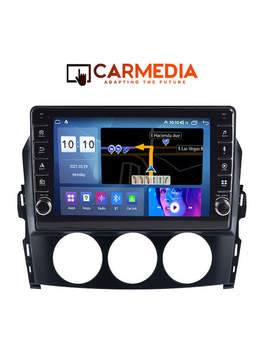 Carmedia Car Audio System for Mazda MX-5 2005-2015 (Bluetooth/USB/WiFi/GPS/Apple-Carplay/Android-Auto) with Touch Screen 9"