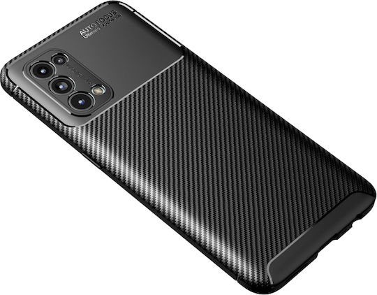 Carbon Fiber Resistance Θήκη Oppo Find X3 Lite Reno 5 Black