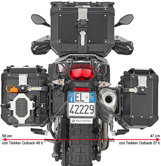 Givi Πλαϊνές Βάσεις για BMW F 750 GS 18-19