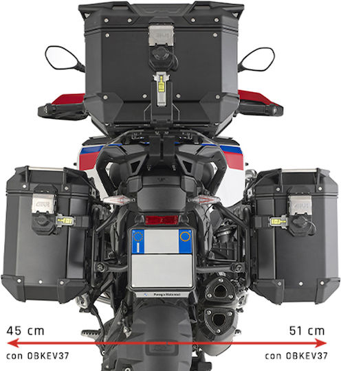 Givi Πλαϊνές Βάσεις για Peugeot Trekker