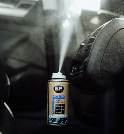 K2 Спрей за Почистване на Автомобилен Климатик с Аромат Нов Автомобил 150ml
