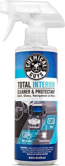 Chemical Guys Total Interior Cleaner Σπρέι Καθαρισμού Ταπετσαρίας Αυτοκινήτου 473ml