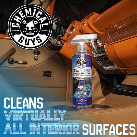 Chemical Guys Total Interior Cleaner Σπρέι Καθαρισμού Ταπετσαρίας Αυτοκινήτου 473ml