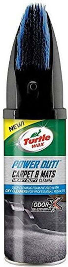 Turtle Wax Power Out Teppich- und Matten-Schaumstoff Autositztaschen Reinigung 400ml
