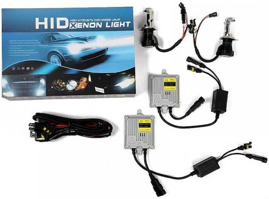 Hid Global Car Xenon Kit H4 55W 12V 6000K Cold White