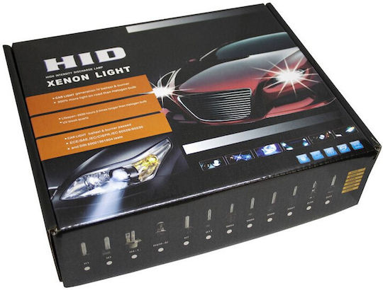 Xenon Σετ Φωτισμού Αυτοκινήτου H3 35W 6000K Ψυχρό Λευκό