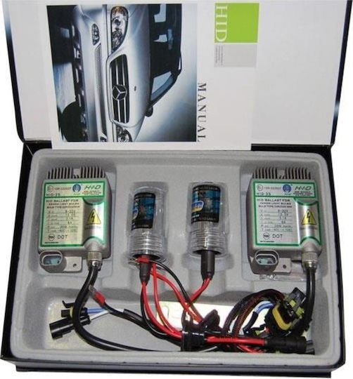 Autoline Xenon Сет за Осветление HB3-9005 35W 12V 6000К Хладно бяло