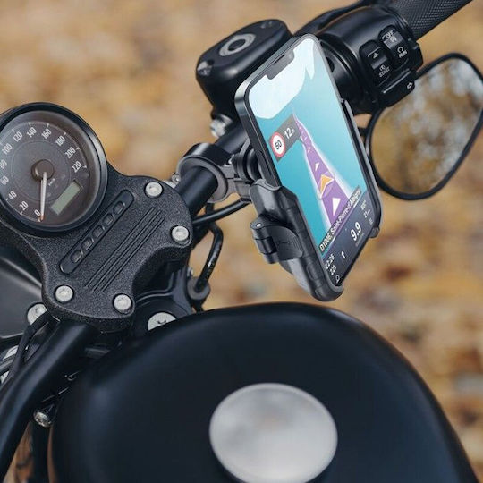 Interphone Crab Pro Mount Phone Motorcycle with Adjustable Arm 7" for Steering Wheel