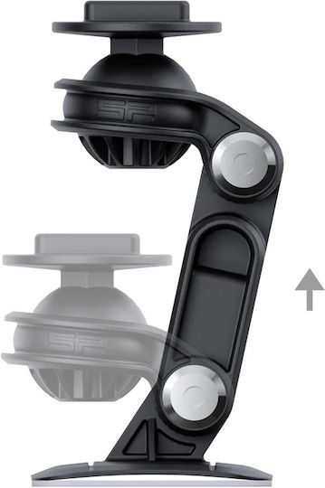 SP Connect Adhesive Mount Pro Motorcycle Cellphone Stand Mounting Type with Clip for Steering Wheel