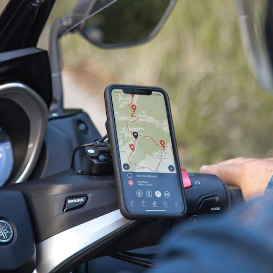 SP Connect Brake Mount Motorcycle Phone Base with Clip for the Clutch Brake Fluid Reservoir