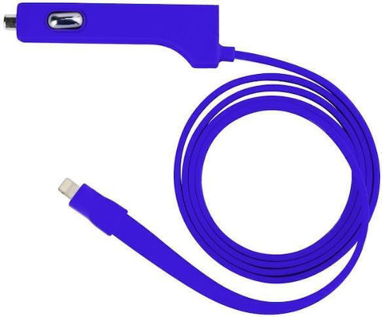 Tylt Car Charger 2.1A With One Port 1xUSB-A With Embedded Cable