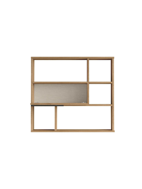 Ράφι Τοίχου Light Light Walnut 90.1x22x81εκ.