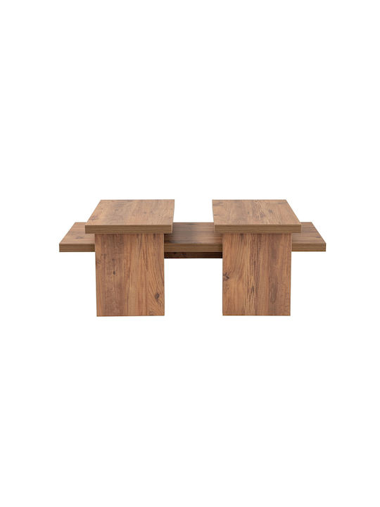 Rectangular Central Coffee Table Sanctuary Wooden Pine M110xW45xH41.5cm