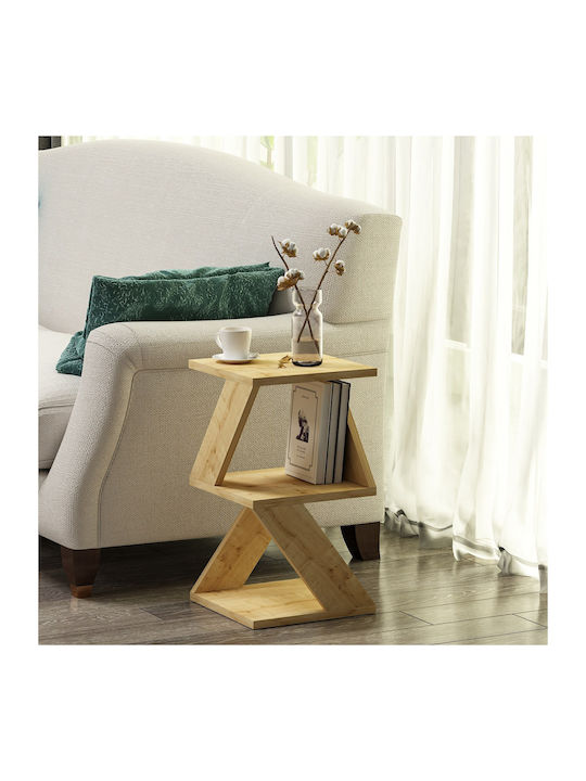 Rectangular Side Table Albeni Wooden Sapphire L30xW30xH50cm.