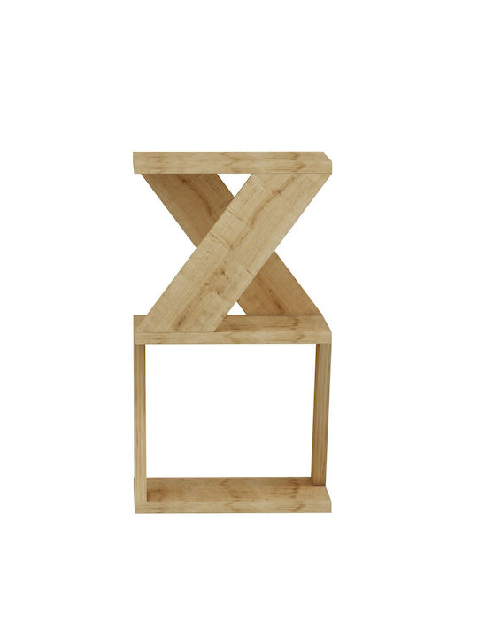 Rectangular Side Table Albeni Wooden Sapphire L30xW30xH50cm.