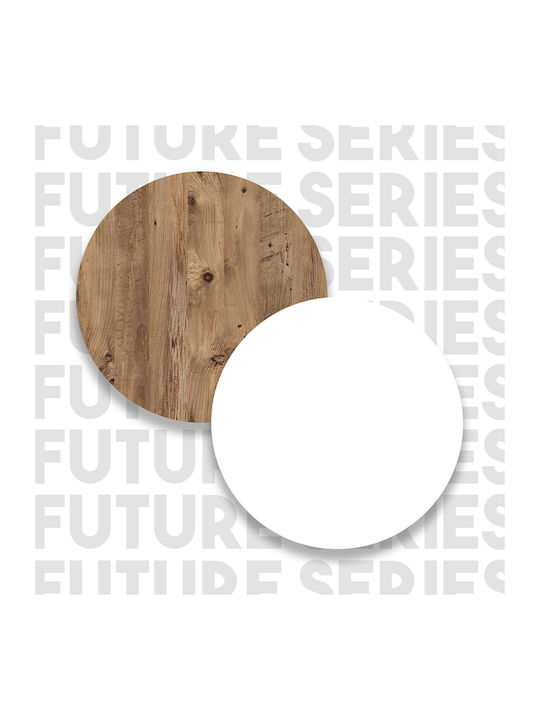 Rectangular Central Coffee Table Wooden Pine White M90xW60xH28.6cm