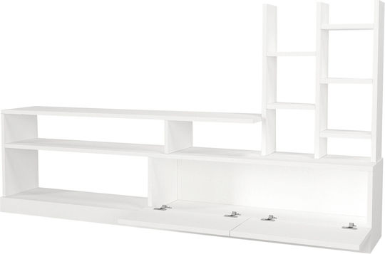 Suport TV Alb L164.4xW25xH91.3cm