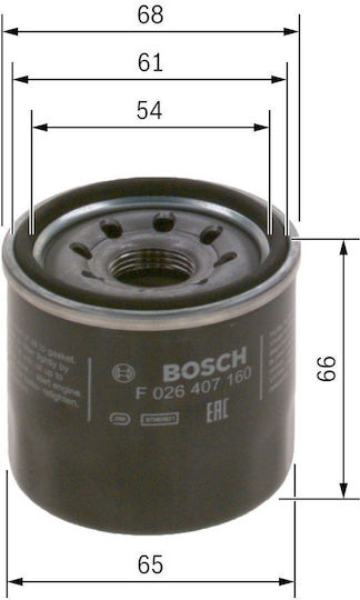Bosch Car Oil Filter for Mazda F 026 407 160