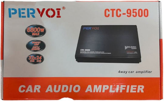 PerVoi Amplificator Auto 4 canale