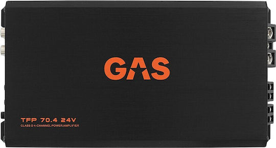 Gas Audio Power Ενισχυτής Αυτοκινήτου TFP 500.1 24V 1 Καναλιού (Κλάση D)