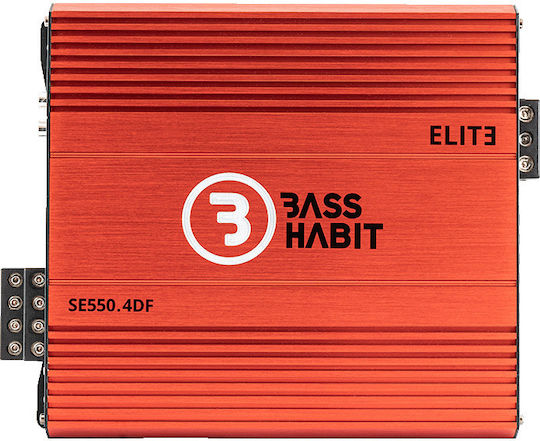 Bass Habit Αυτός είναι ο Ενισχυτής Αυτοκινήτου 4 Kanäle (Κλάση D)