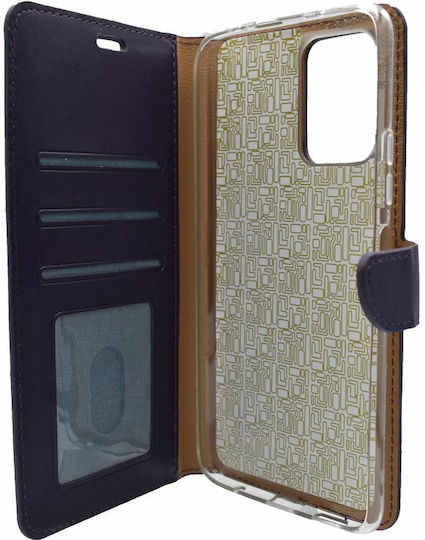 Book Synthetic Leather Purple (Poco X3 GT)