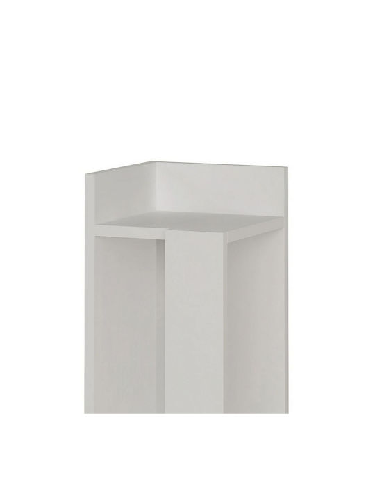 Комод Elos Дървен Бял 60x25x60см