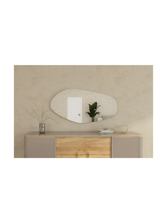Καθρέπτης Τοίχου Bella 116sam1214 60x2,2x120cm Black Hanah Home Mdf