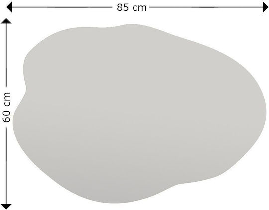 Ohho Стенно Огледало 116sam1102 60x2.2x85см Черно Hanah Home MDF