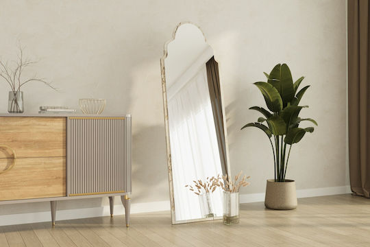 Hanah Home Sahmaran Цялостно Дъговидно Огледало На Стената 160x50см Hanah Home Sahmaran Цялостно Дъговидно Огледало На Стената 160x50см