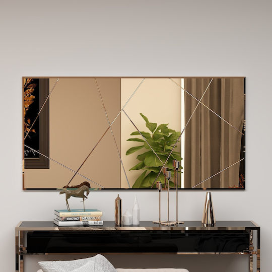 Огледало за стена Orezo 116sam1166 60x2.2x120см Бронз Hanah Home MDF Огледало за стена Orezo 116sam1166 60x2.2x120см Бронз Hanah Home MDF