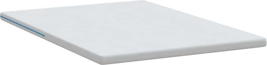 vidaXL Topper Dublu Poliester 140x190x7buc
