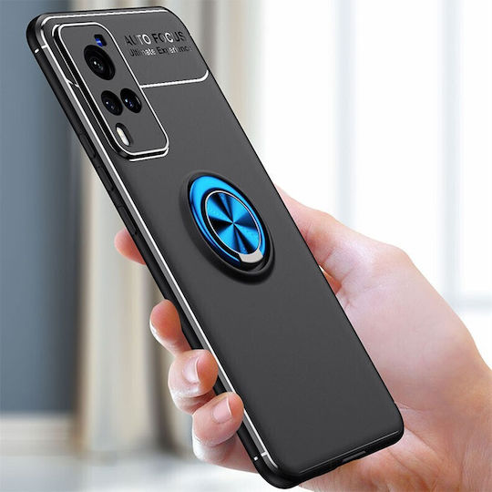 Solid Color Задна корица Силикон Червен (Vivo X60 Pro 5G)