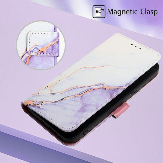 Pattern Wallet Synthetic Leather Multicolour (Vivo V21 5G)