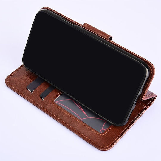 Crystal Texture Wallet Δερματίνης Μπλε (Vivo V21 5G)
