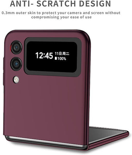 Back Cover Plastic Burgundy (Galaxy Z Flip3)