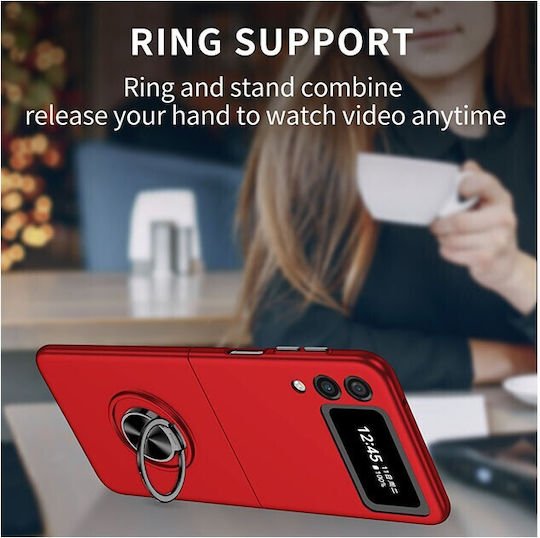 Back Cover Plastic Red (Galaxy Z Flip3)