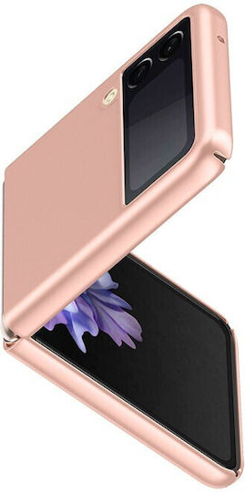 Skin Feel Shockproof Back Cover Plastic Purple (Galaxy Z Flip3)