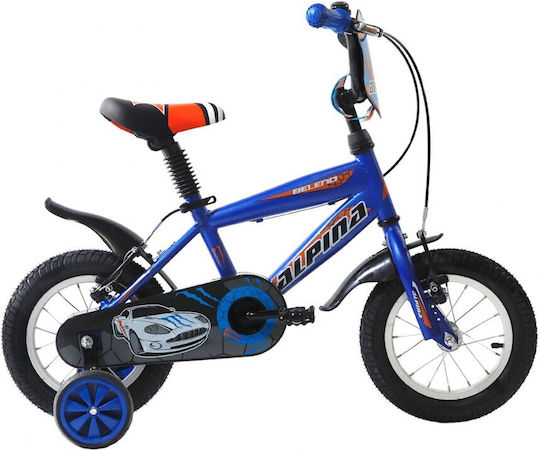 Alpina Beleno VB 20''2021 blue 12" Kids Bicycle BMX with Aluminum Frame Blue