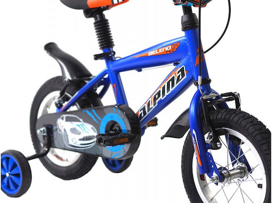 Alpina Beleno VB 20''2021 blue 12" Kids Bicycle BMX with Aluminum Frame Blue