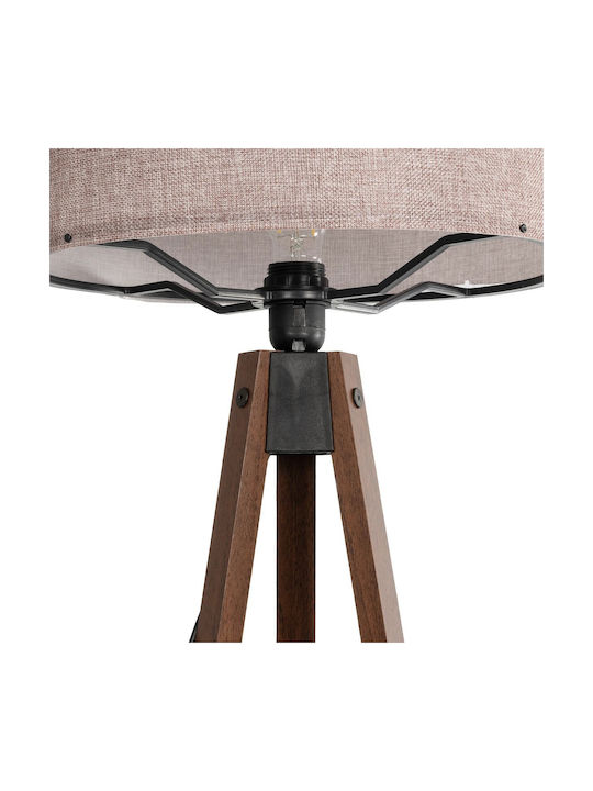 GloboStar Saga Floor Lamp H140xW38cm. with Socket for Bulb E27 Rose Gold
