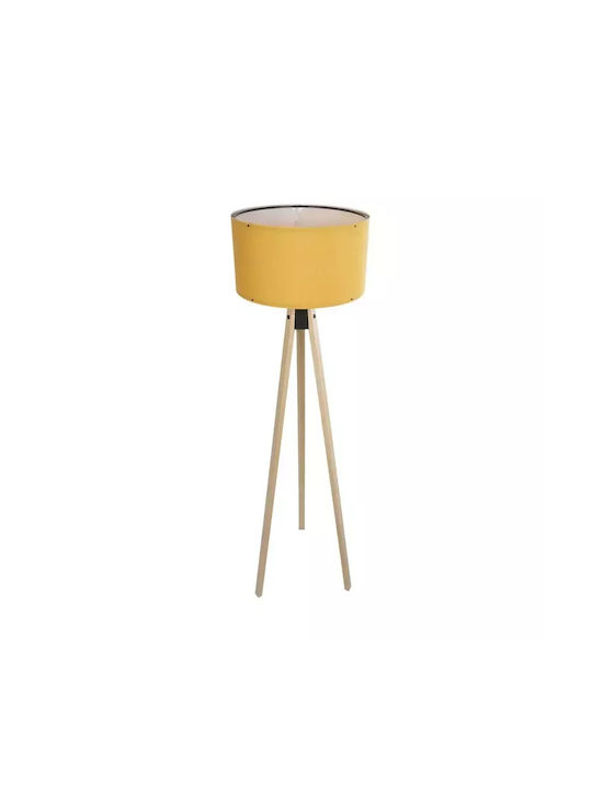 GloboStar Saga Floor Lamp H140xW38cm. with Socket for Bulb E27 Beige