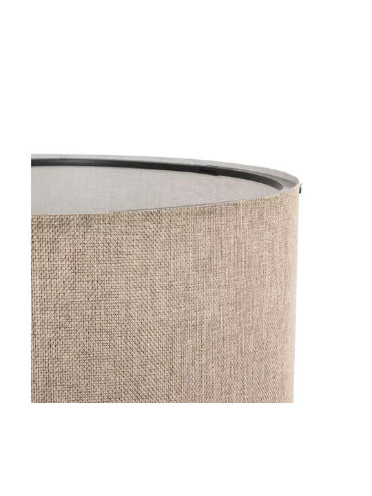 GloboStar Saga Floor Lamp H140xW38cm. with Socket for Bulb E27 Beige