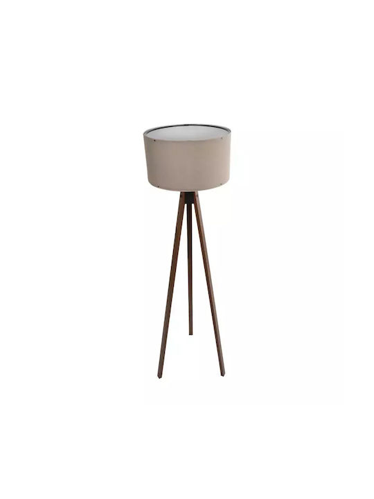 GloboStar Saga Floor Lamp H140xW38cm. with Socket for Bulb E27 Gray