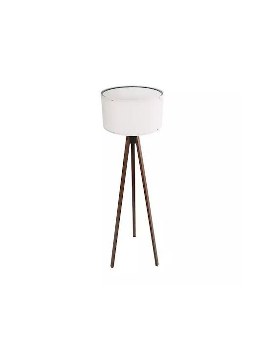 GloboStar Saga Floor Lamp H140xW38cm. with Socket for Bulb E27 Beige