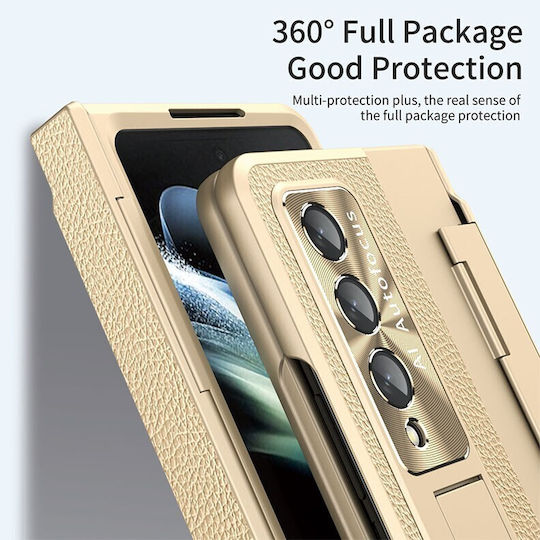 Back Cover Plastic Gold (Samsung Galaxy Z Fold3 5G)