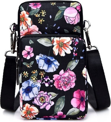 Mini Wallet Mobile Phone Bag Print Style Scene