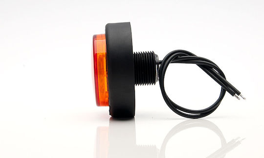 Front Warning Light 9 LED Orange 12/24V