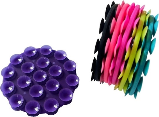 Round Case Non-slip Mobile Stand in Black color